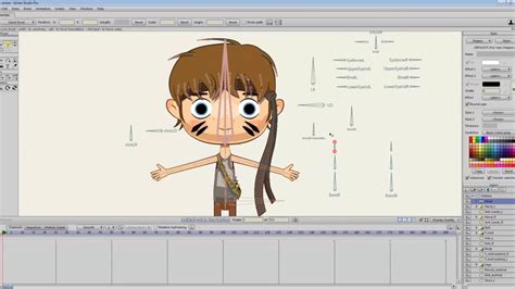 Moho Anime Studio Character Rig Demo Youtube