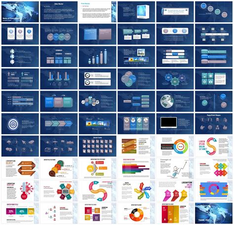 Globe Map PowerPoint Templates - Globe Map PowerPoint Backgrounds ...