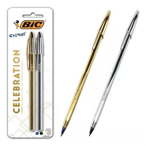 Kit Boligrafos Bic Celebration Metalicos