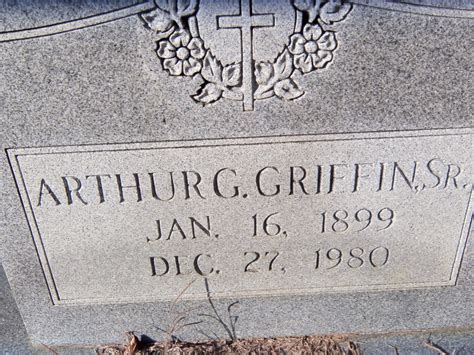 Arthur Greggs Griffin Sr Memorial Find A Grave