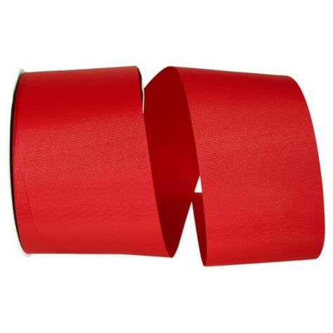 Reliant Ribbon K In Yards Grosgrain Allure Ribbon Red