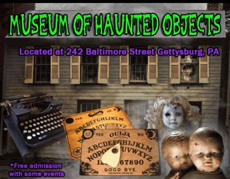 Museum Of Haunted Objects • Guided Tour - Gettysburg Ghost Tours