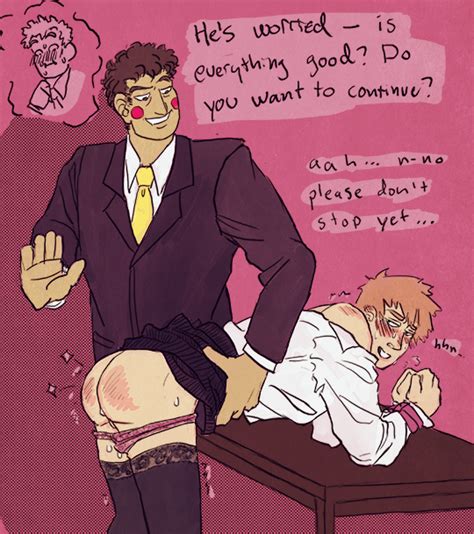 Post Arataka Reigen Katsuya Serizawa Mob Psycho Spicyreitz