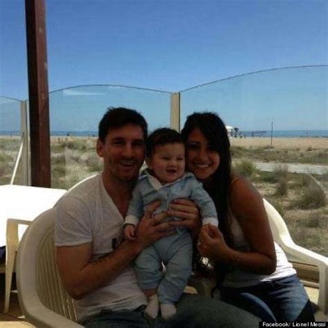 Lionel Messi Shares Picture Of Baby Boy Thiago At The Beach Photo