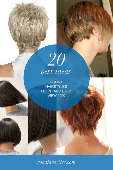 20 Best Ideas Short Hairstyles Front and Back View 2020 – Home, Family ...