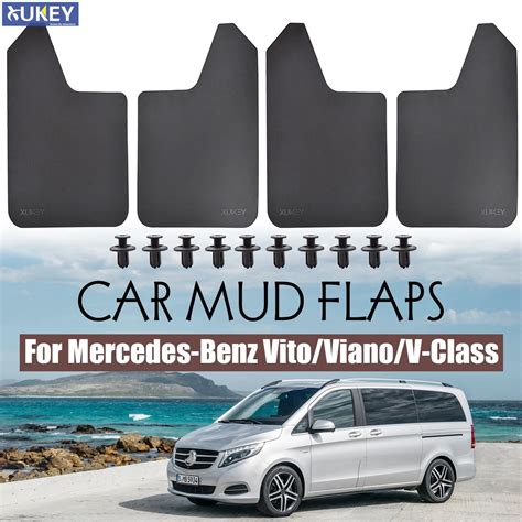 Rally Mud Flaps Mudflaps Splash Guards Mudguards For Mercedes Benz Vito