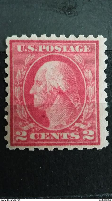 ULTRA RARE RED 2 CENTS US USA POSTAGE WASHINGTON SUPERB DEEP RICH COLOR