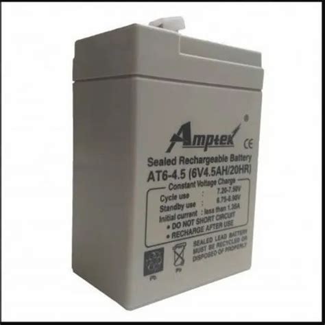 At Amptek Rechargeable Battery Volt Ah Hr At Rs In