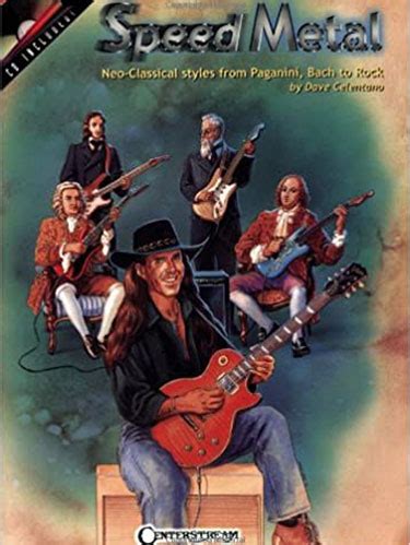 Speed Metal Music Book & CD Pack - Dave Celentano Guitar School