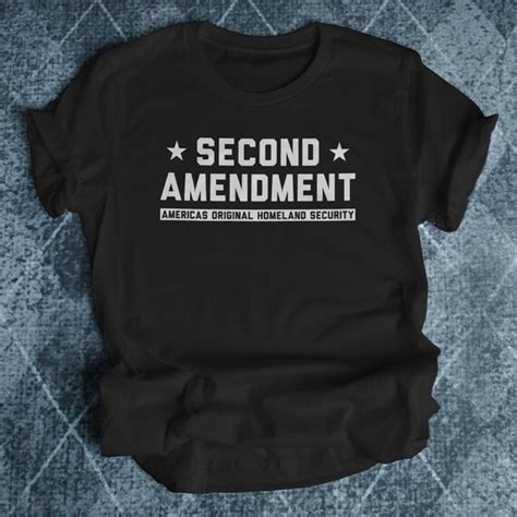 2nd Amendment Gun Shirt 2nd Amendment T Veteran Shirt Top Etsy