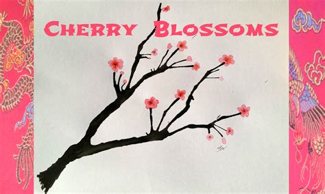 Cherry Blossom Drawing Tutorial