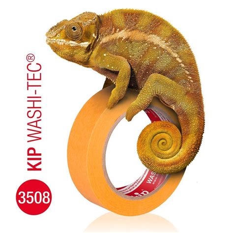 KIP 3508 FineLine Tape WASHI TEC Standard Orange RuhrBaushop