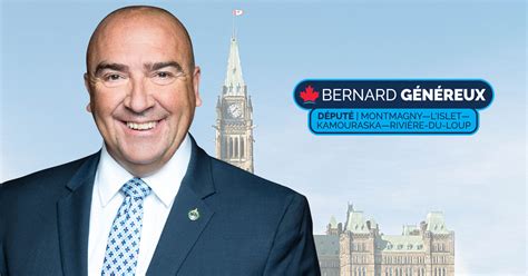 Bernard Généreux Député Bernardgenereux bernard généreux