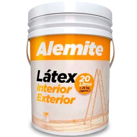 Latex Interior Exterior Alemite Polacrin X Lts