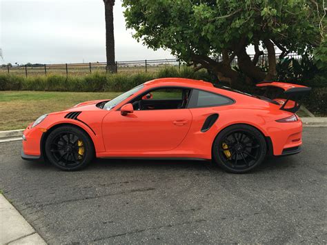 My Lava Orange GT3 RS Is Here Rennlist Porsche Discussion Forums