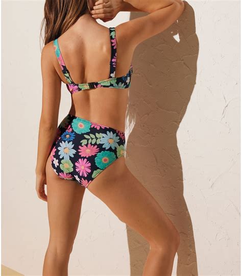 Bikini Aro Reductor YSABEL MORA 82330 C D Copa C Tallas 110 Colores Floral