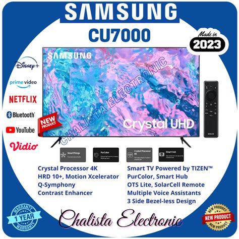 Jual Samsung 55cu7000 Crystal 4k Uhd Smart Tv 55 Inch Ua55cu7000kxxd