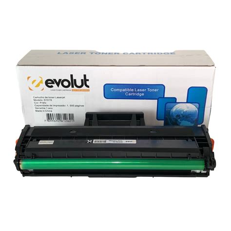 Cartucho Toner Samsung MLTD101 ML2165 1 5K Compatível Evolut Tecmasternet