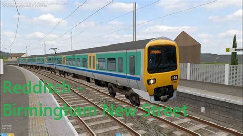 Openbve Birmingham Cross City Redditch Birmingham New Street Class 323 Youtube