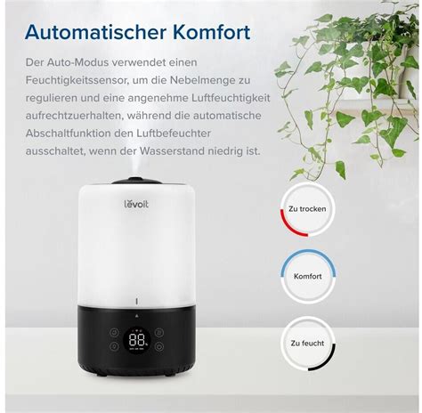 Levoit Luftbefeuchter Dual 200S Pro Smart Ab 89 87 Preisvergleich