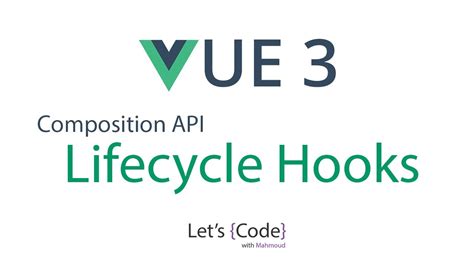 13 Vue 3 Composition API Lifecycle Hooks شرح فيو 3 YouTube