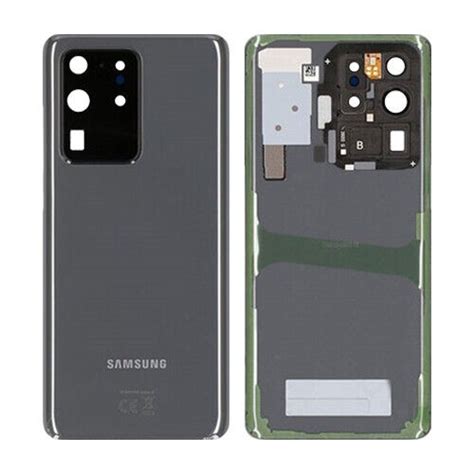 Genuine Samsung Galaxy S20 Ultra Sm G988b Back Cover In Grey Gh82 22217b Ebay