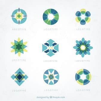 Free Vector | Abstract logos collection