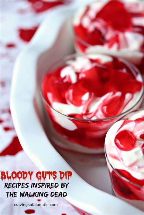 Bloody Guts Dip aka Cherry Dip