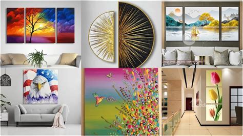 Modern Canvas Painting For Bedroom Piece Wall Art Acrylic Style