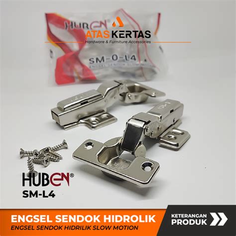 Jual Engsel Sendok Huben Slow Motion Engsel Lemari Kitchen Set Soft