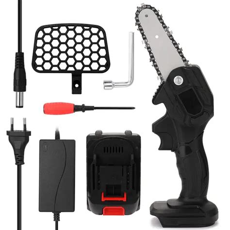 Mini Motosierra Electrica Portatil Ideal Para Carpinteria Portatil Y