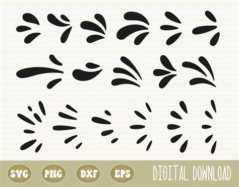 Svg Png Design Elements Bundle Accents Svg Decorative Handdrawn