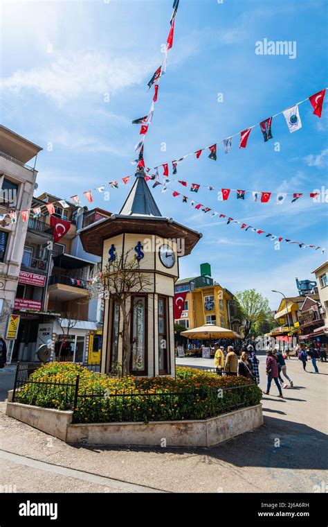 Princes Island Turkey April 2022 Clock Tower On Market Square In