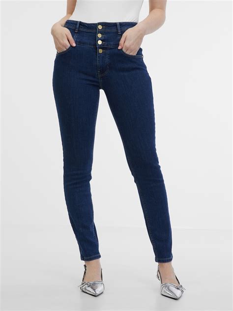 Dunkelblaue Skinny Fit Jeans Damen Orsay Orsay De Der Offizielle E