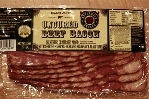 Trader Joes Uncured Beef Bacon Review Club Trader Joes