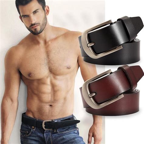 Leather Belt Male Genuine Strap Leather Belts Men Mens Belts