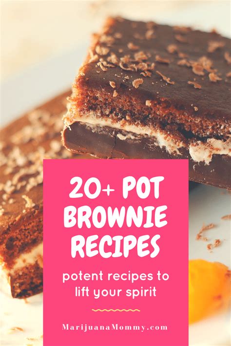 20+ Killer Pot Brownie Recipes To Lift Your Spirits · Marijuana Mommy