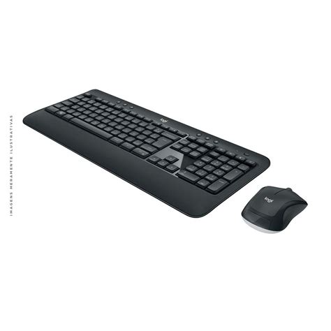 Teclado E Mouse Logitech MK540 Advanced Techno Space