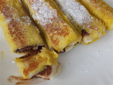 Rolls Nutella Banane Faciles Recette De Rolls Nutella Banane Faciles