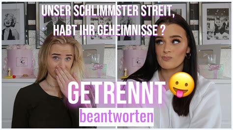 GETRENNT FRAGEN Beantworten Mit Meiner Kleinen Schwester Cecelicious