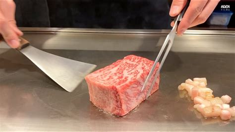 348 Kobe Beef In Osaka Teppanyaki In Japan YouTube