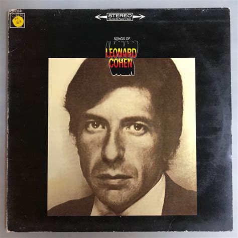 Leonard Cohen Songs Of Leonard Cohen Vinyl LP Album Reissue