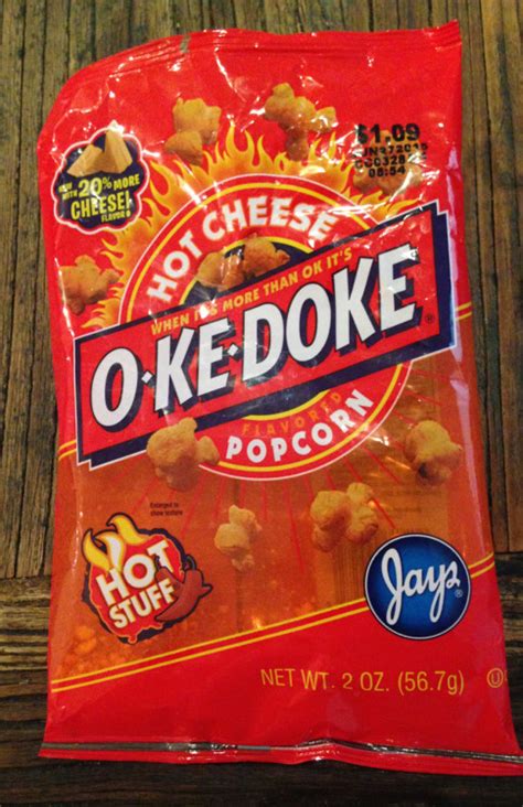 O KE DOKE Hot Cheese Popcorn Another Reason I