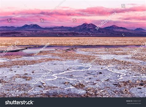 Salar De Atacama Stunning Sunset Pink Stock Photo 538031437 | Shutterstock