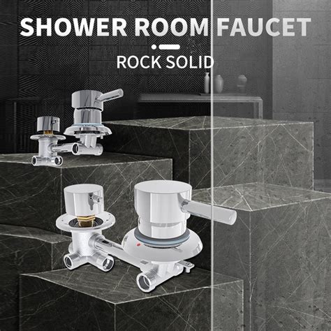 Hot Cold Water Faucet Manual Shower Mixer Faucet And Shower Bath Faucet