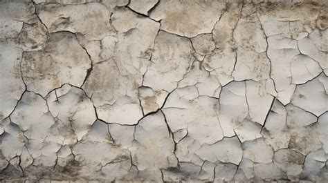 Textured Background Of Cracked Cement Pavement Texture Stone Floor