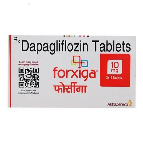 Forxiga Mg Dapagliflozin Tablet Packaging Size At Rs