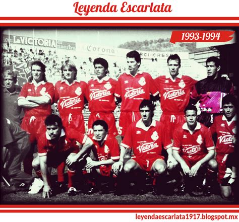 Leyenda Escarlata Deportivo Toluca 93 94