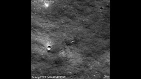 Nasa Spots New Moon Crater