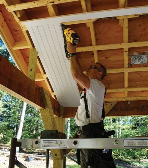 Install A Beadboard Porch Ceiling - Extreme How To